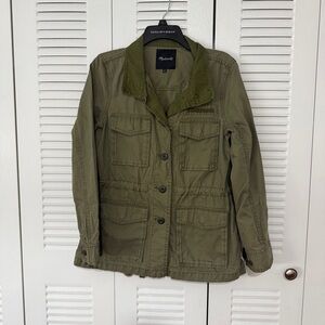 Madewell Khaki Utility Jacket